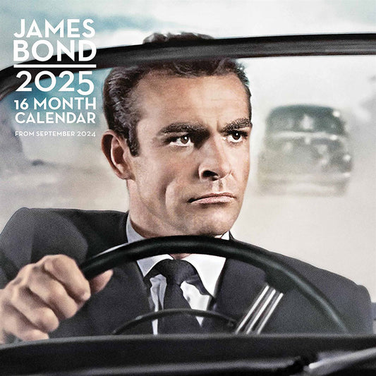 Official James Bond Square Calendar 2025