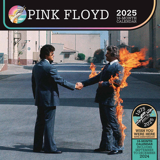 Official Pink Floyd Square Calendar 2025