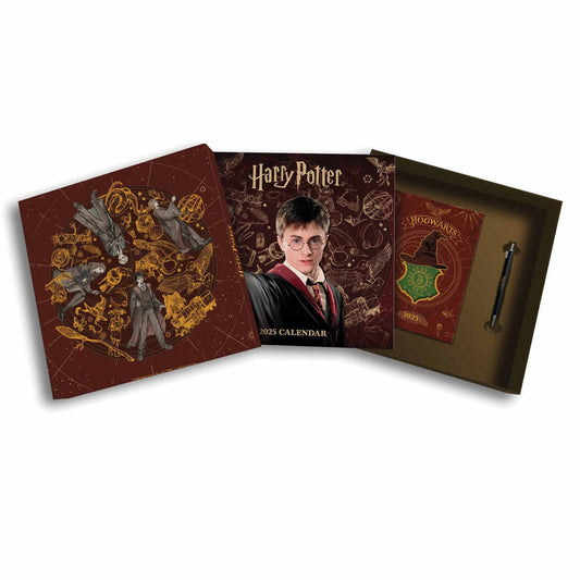 Official Harry Potter Calendar & Diary Gift Box 2025