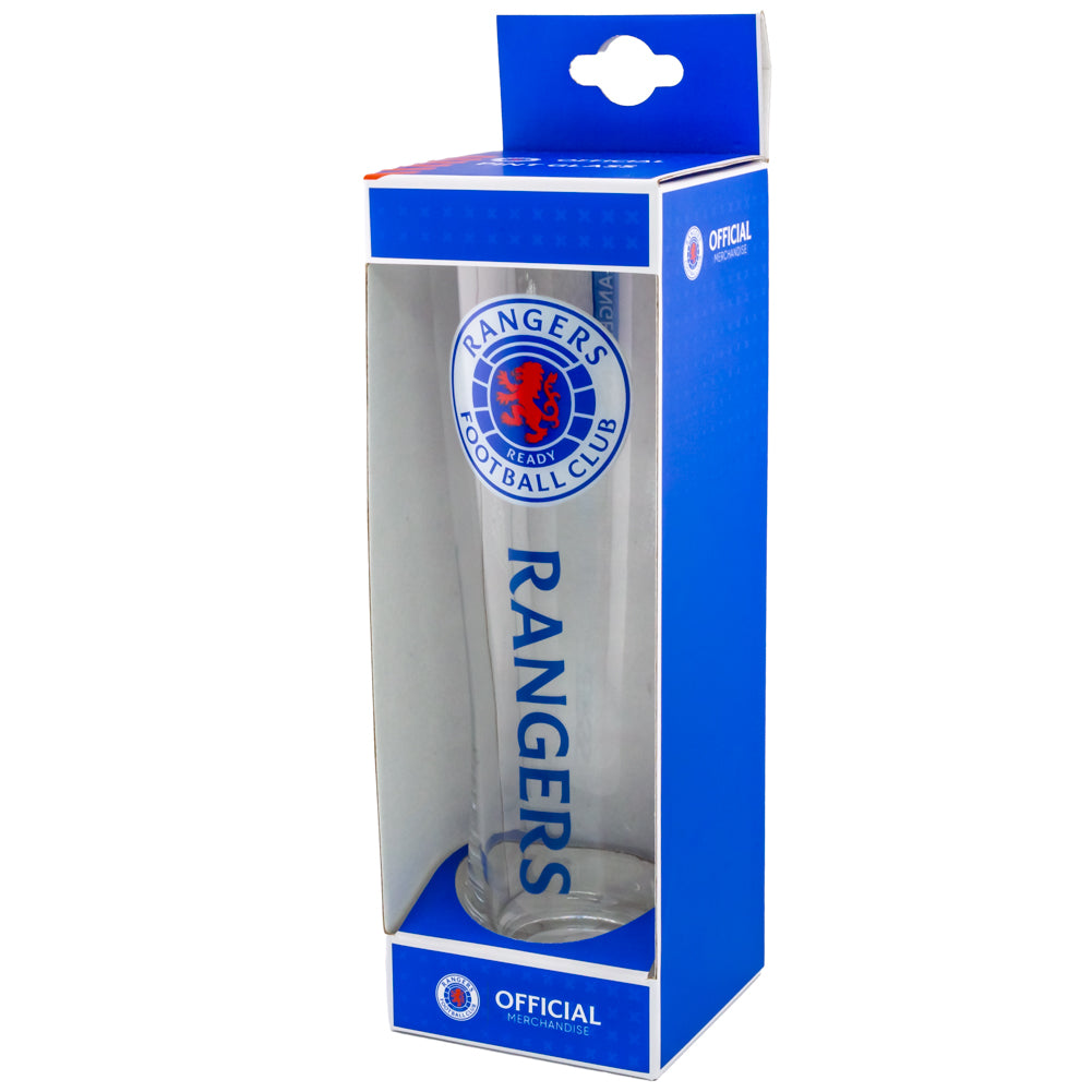 Official Rangers FC Tall Beer Glass