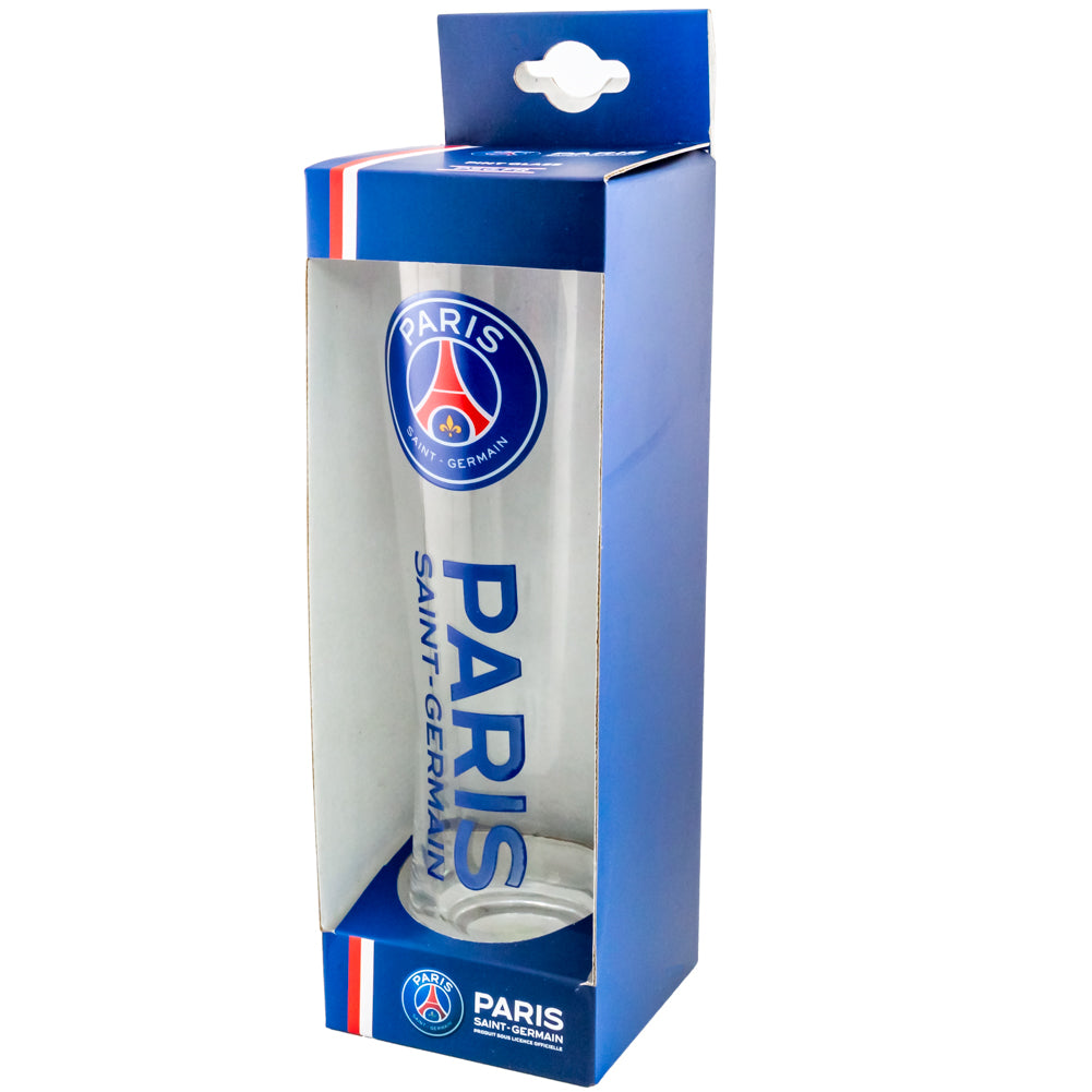 Official Paris Saint Germain FC Tall Beer Glass