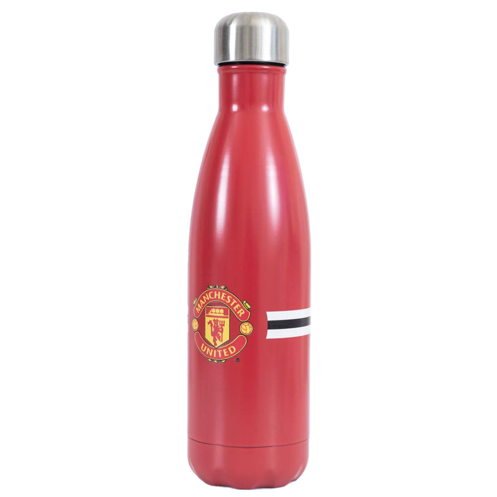 Official Manchester United FC Core Stripe Thermal Flask