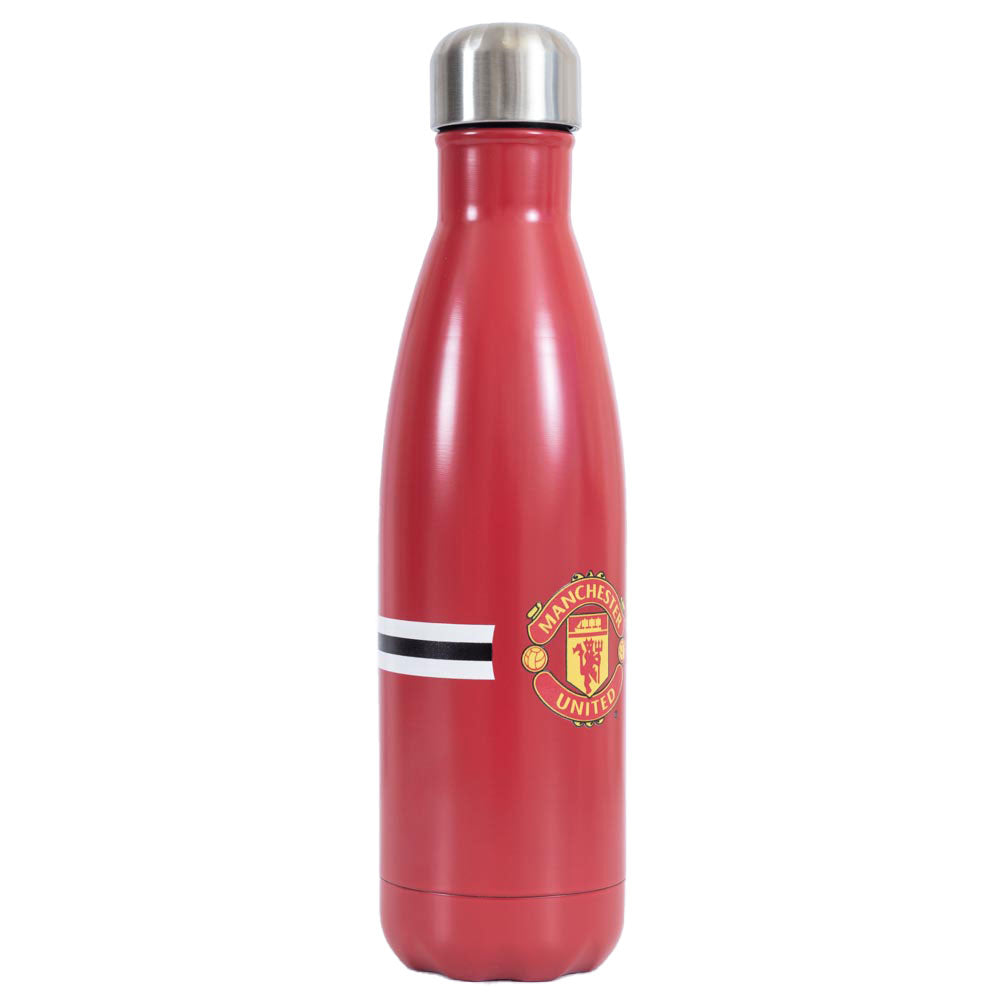 Official Manchester United FC Core Stripe Thermal Flask