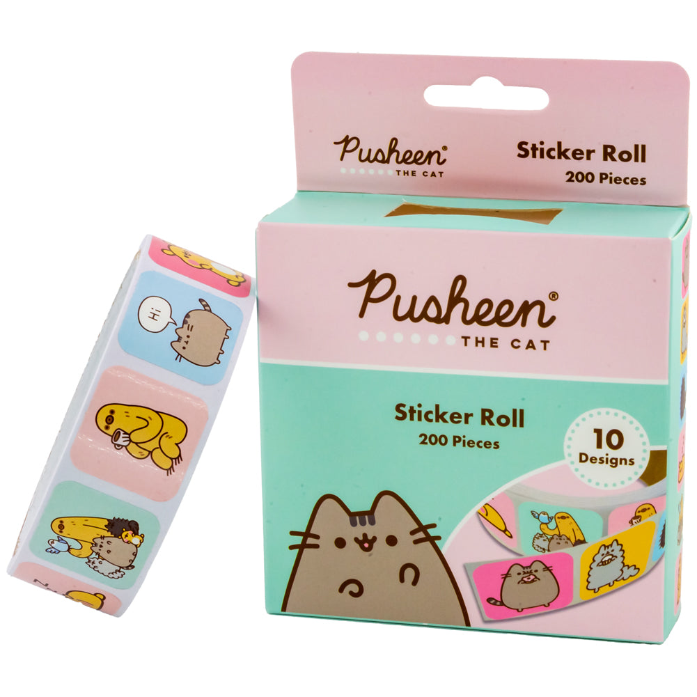 Official Pusheen 200pc Sticker Box