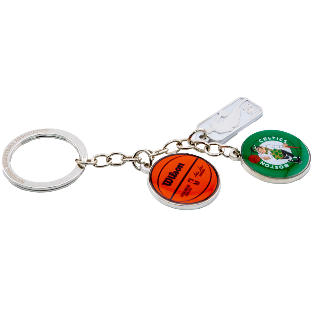 Official Boston Celtics Charm Keyring