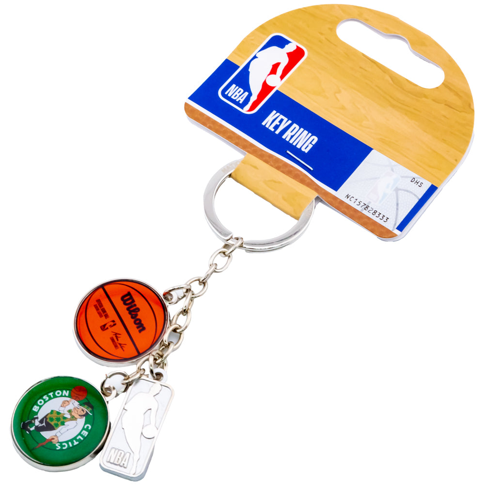 Official Boston Celtics Charm Keyring