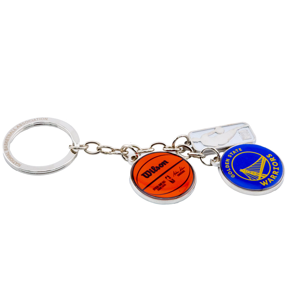 Official Golden State Warriors Charm Keyring