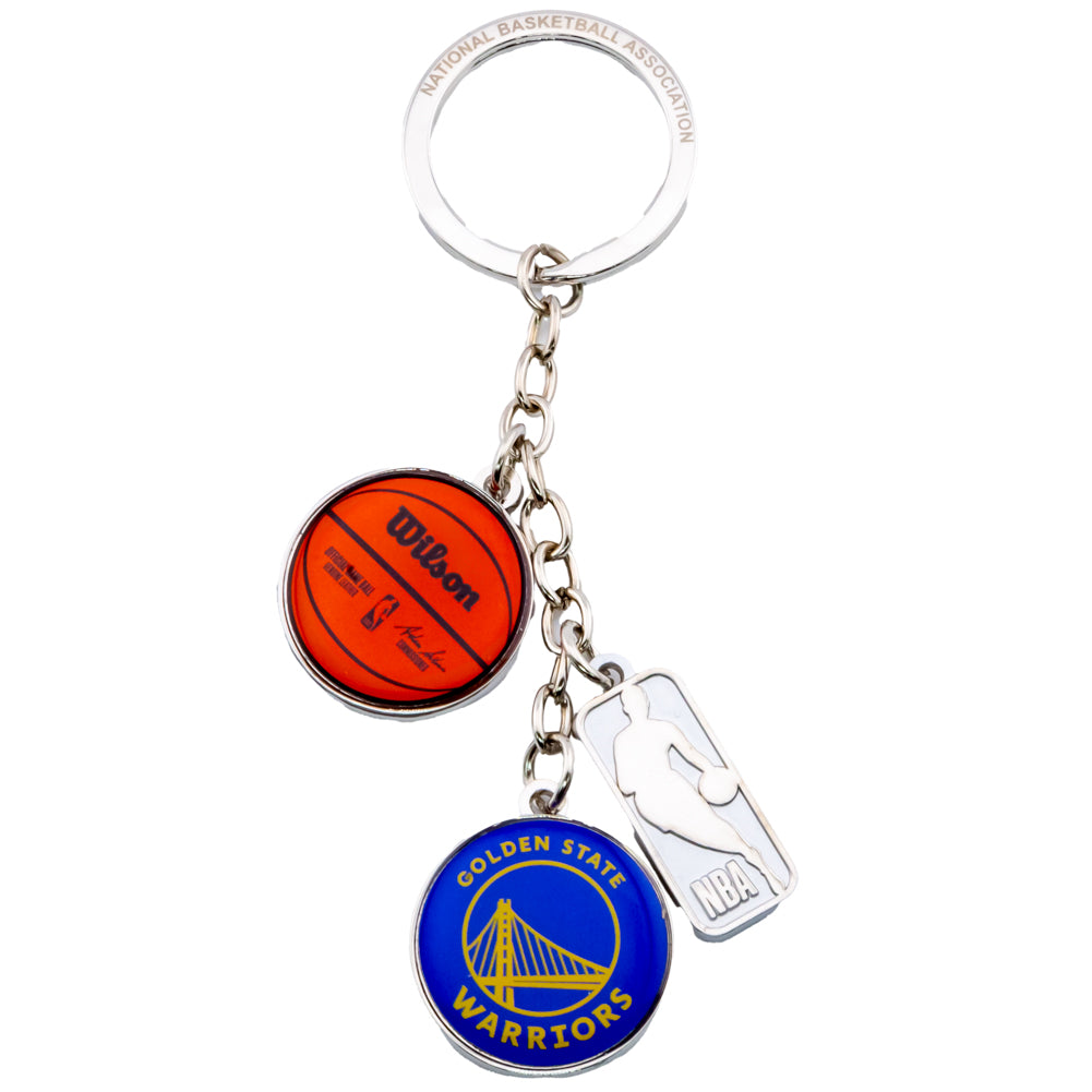 Official Golden State Warriors Charm Keyring