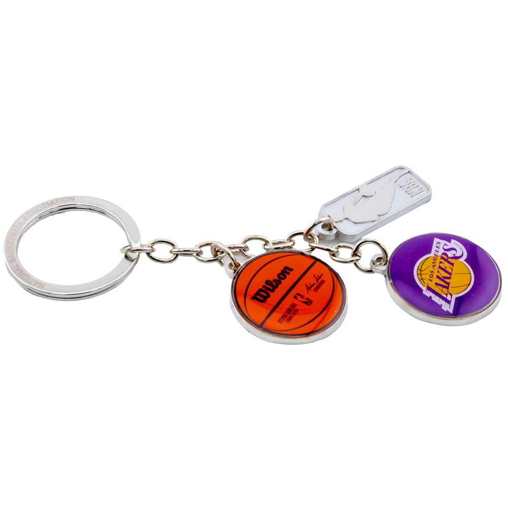 Official Los Angeles Lakers Charm Keyring