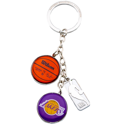 Official Los Angeles Lakers Charm Keyring