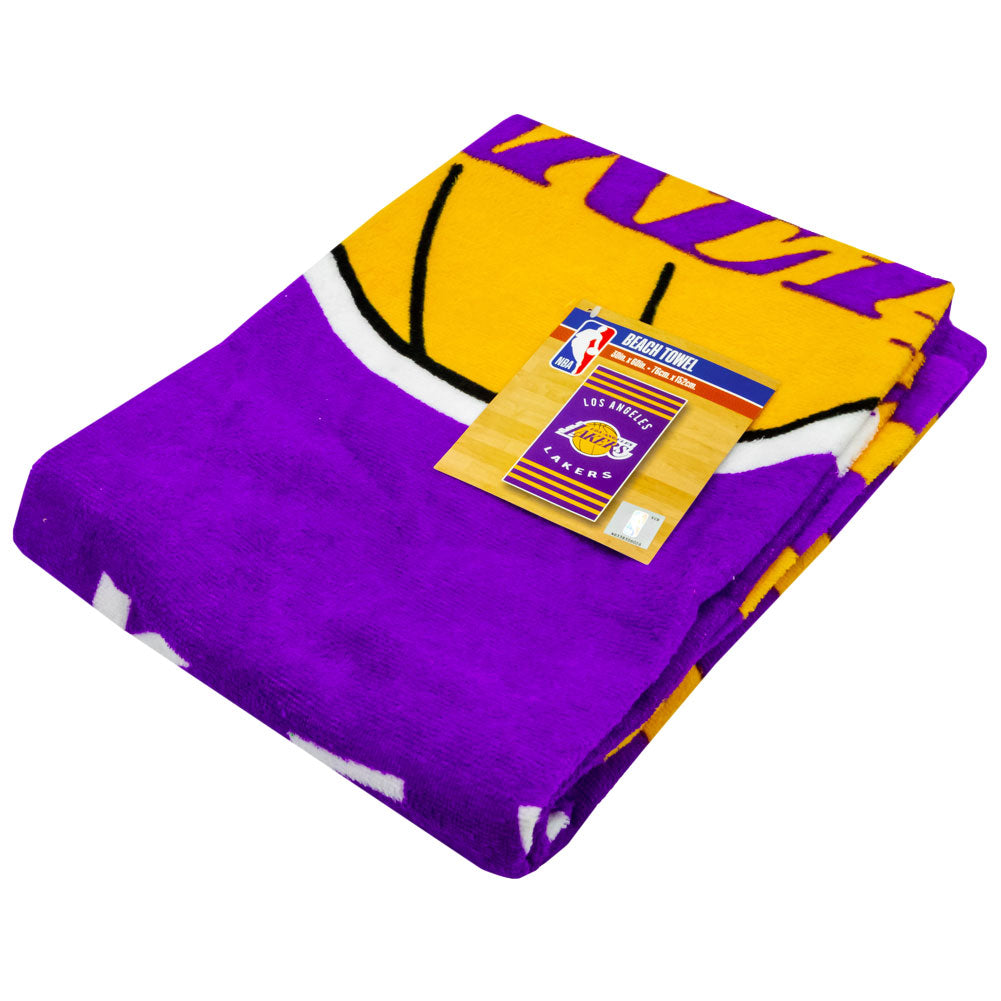 Official Los Angeles Lakers Stripe Towel