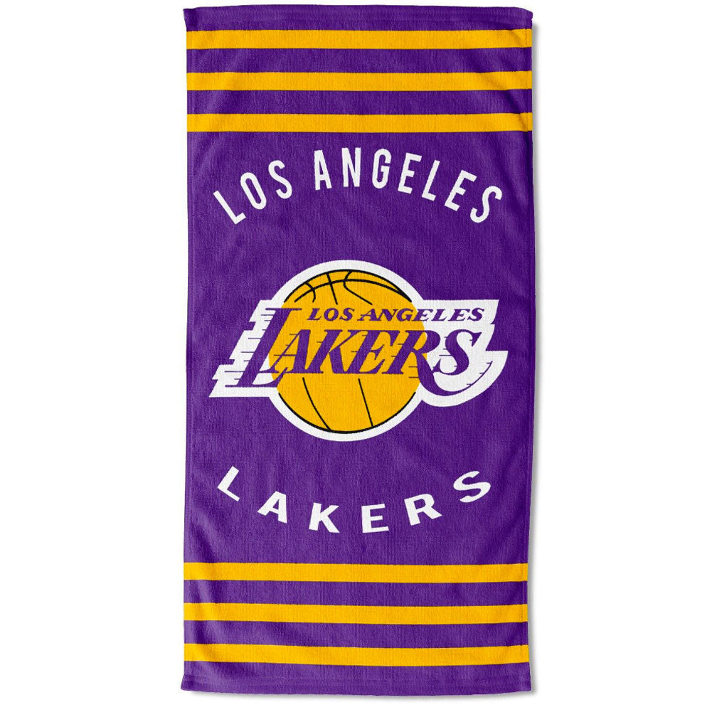 Official Los Angeles Lakers Stripe Towel