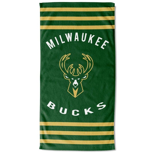 Official Milwaukee Bucks Stripe Towel