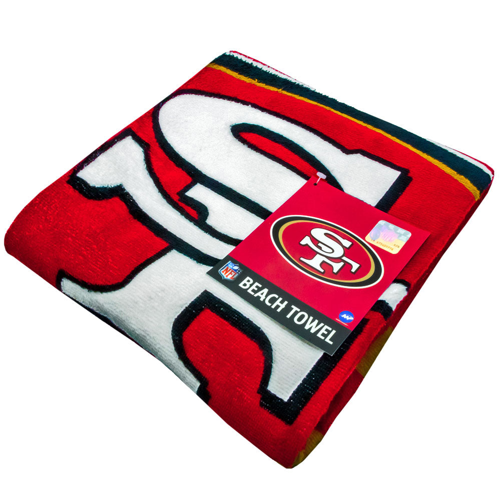 Official San Francisco 49ers Stripe Towel