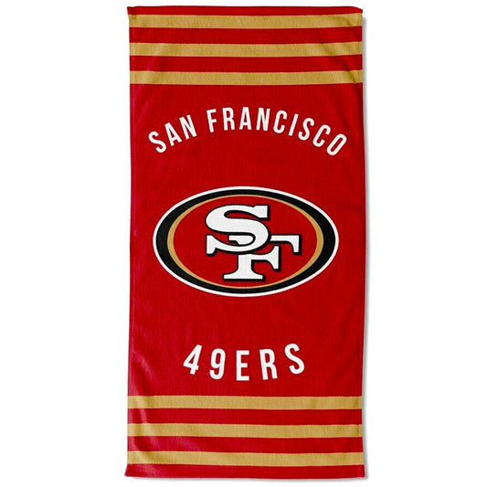 Official San Francisco 49ers Stripe Towel