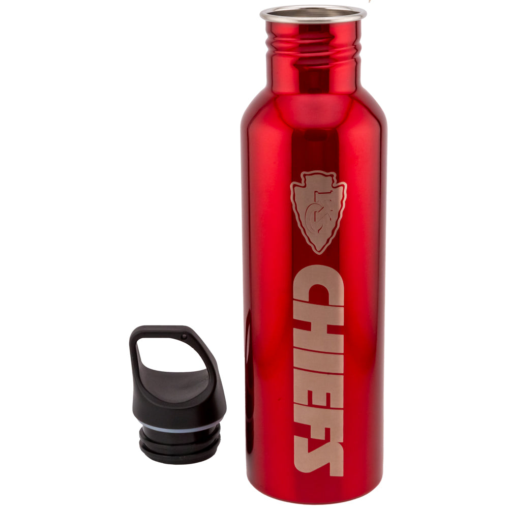 Official Kansas City Chiefs Steel Water Bottle