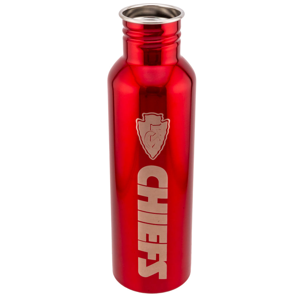 Official Kansas City Chiefs Steel Water Bottle