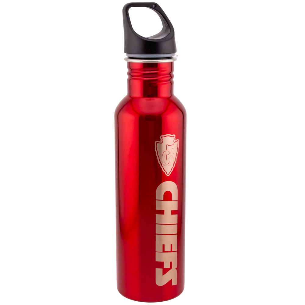 Official Kansas City Chiefs Steel Water Bottle