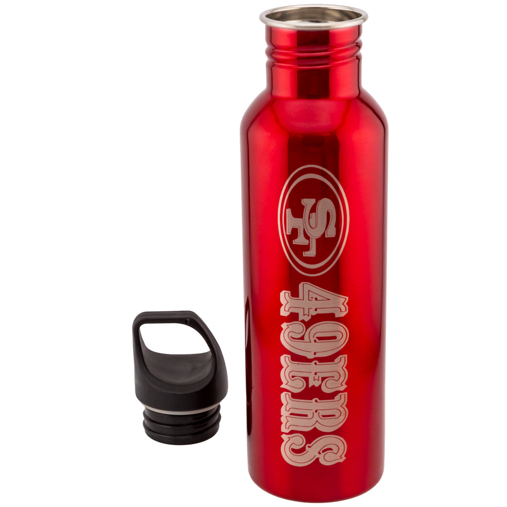 Official San Francisco 49ers Steel Water Bottle