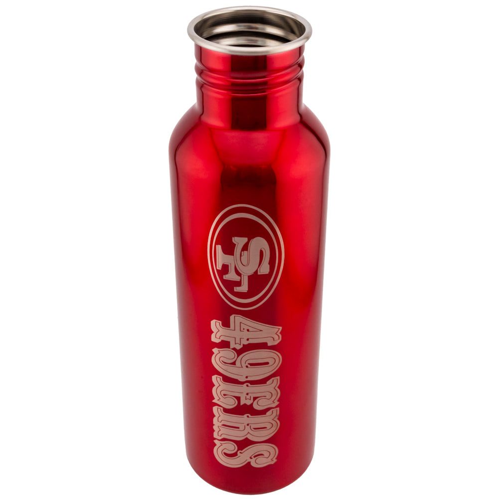 Official San Francisco 49ers Steel Water Bottle