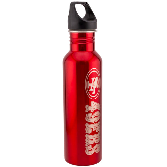 Official San Francisco 49ers Steel Water Bottle