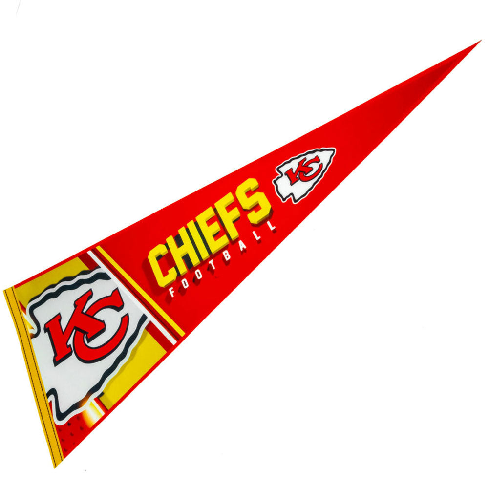 Official Kansas City Chiefs Classic Felt Pennant