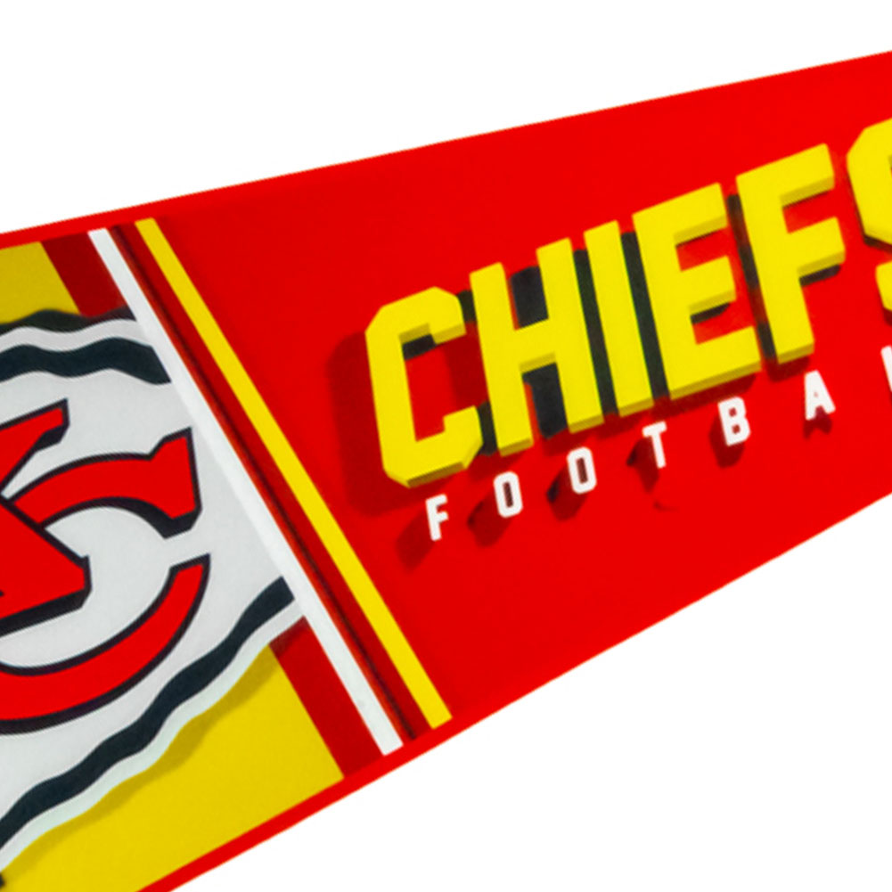 Official Kansas City Chiefs Classic Felt Pennant