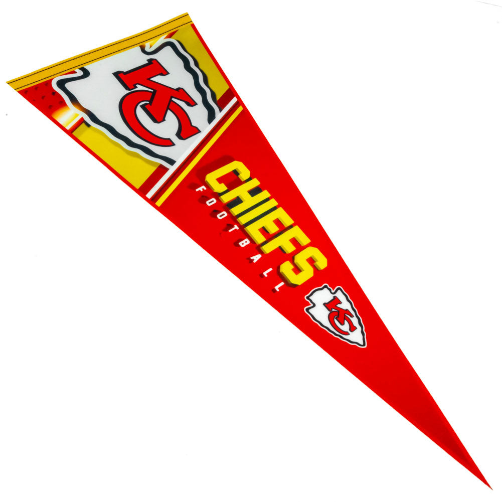 Official Kansas City Chiefs Classic Felt Pennant