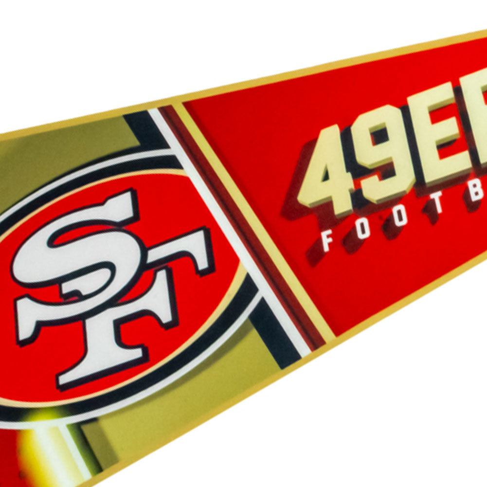 Official San Francisco 49ers Classic Felt Pennant