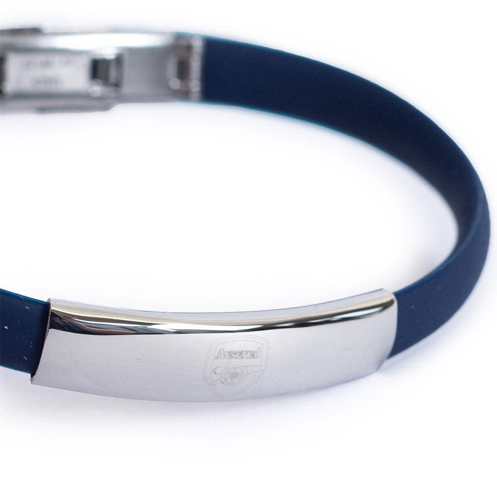 Official Arsenal FC Navy Silicone Bracelet