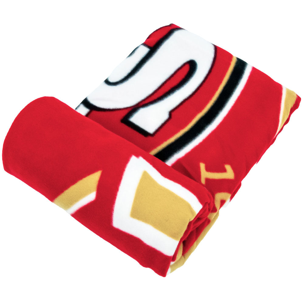 Official San Francisco 49ers Fleece Blanket