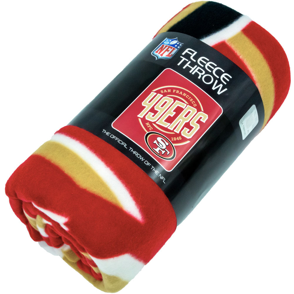 Official San Francisco 49ers Fleece Blanket