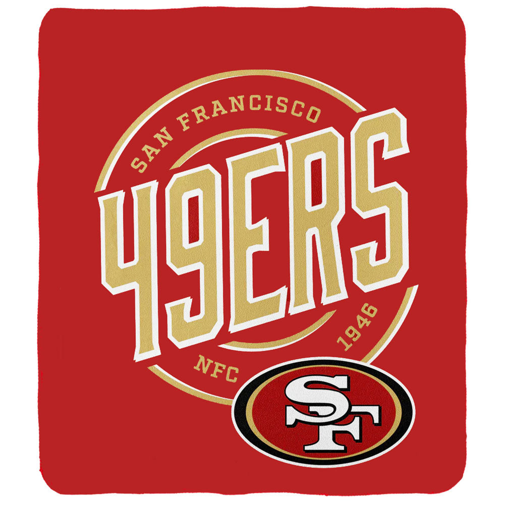 Official San Francisco 49ers Fleece Blanket