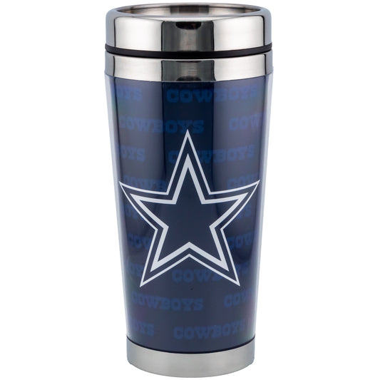 Official Dallas Cowboys Full Wrap Travel Mug