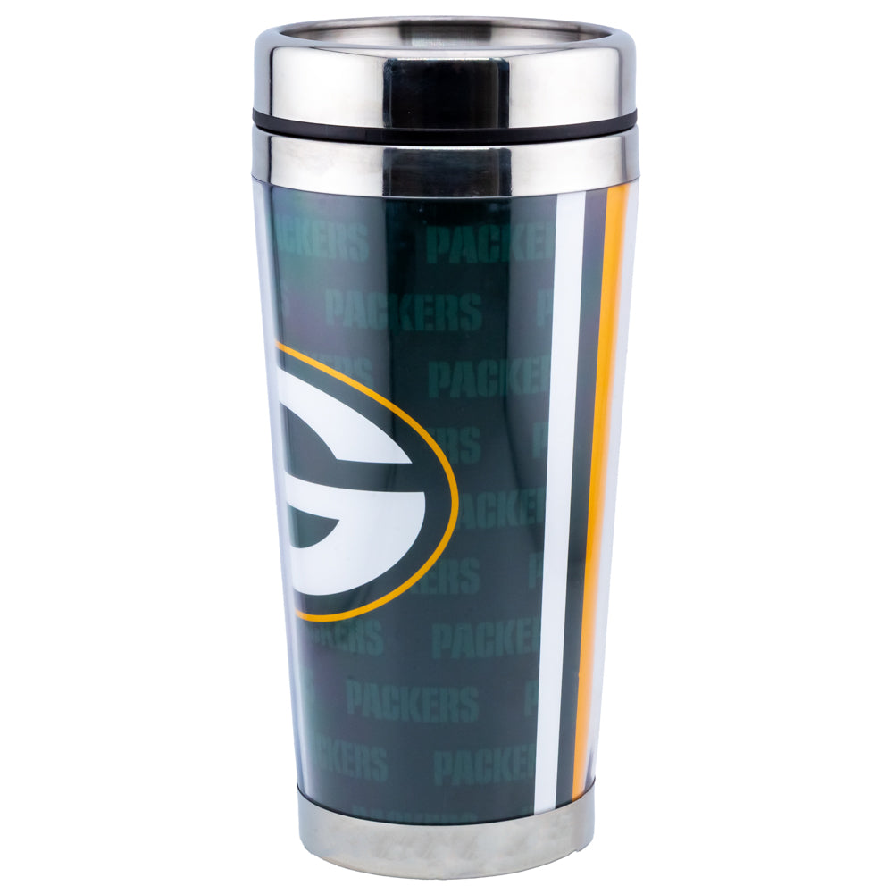 Official Green Bay Packers Full Wrap Travel Mug