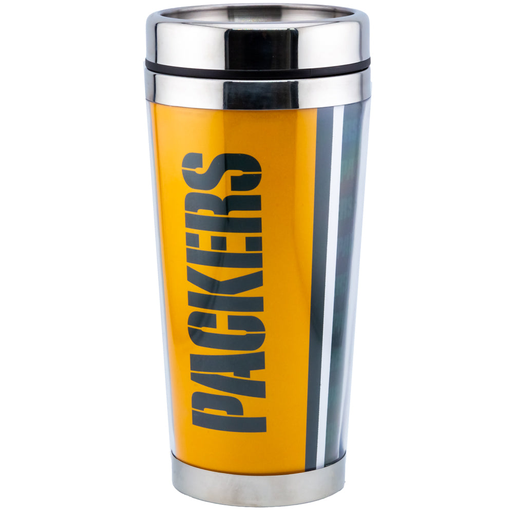 Official Green Bay Packers Full Wrap Travel Mug