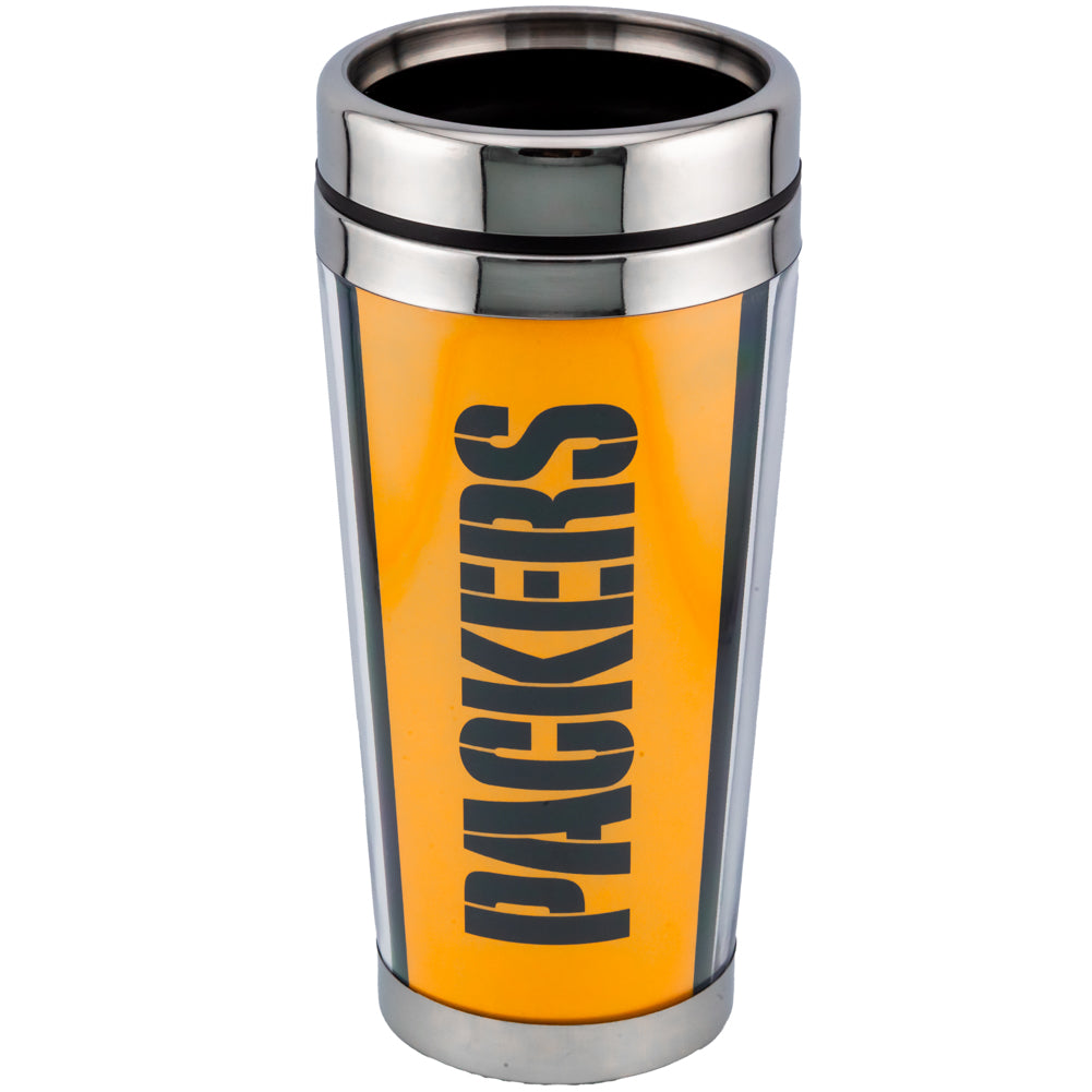 Official Green Bay Packers Full Wrap Travel Mug