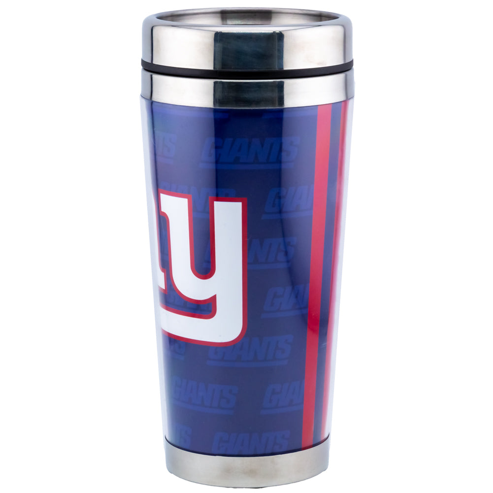 Official New York Giants Full Wrap Travel Mug