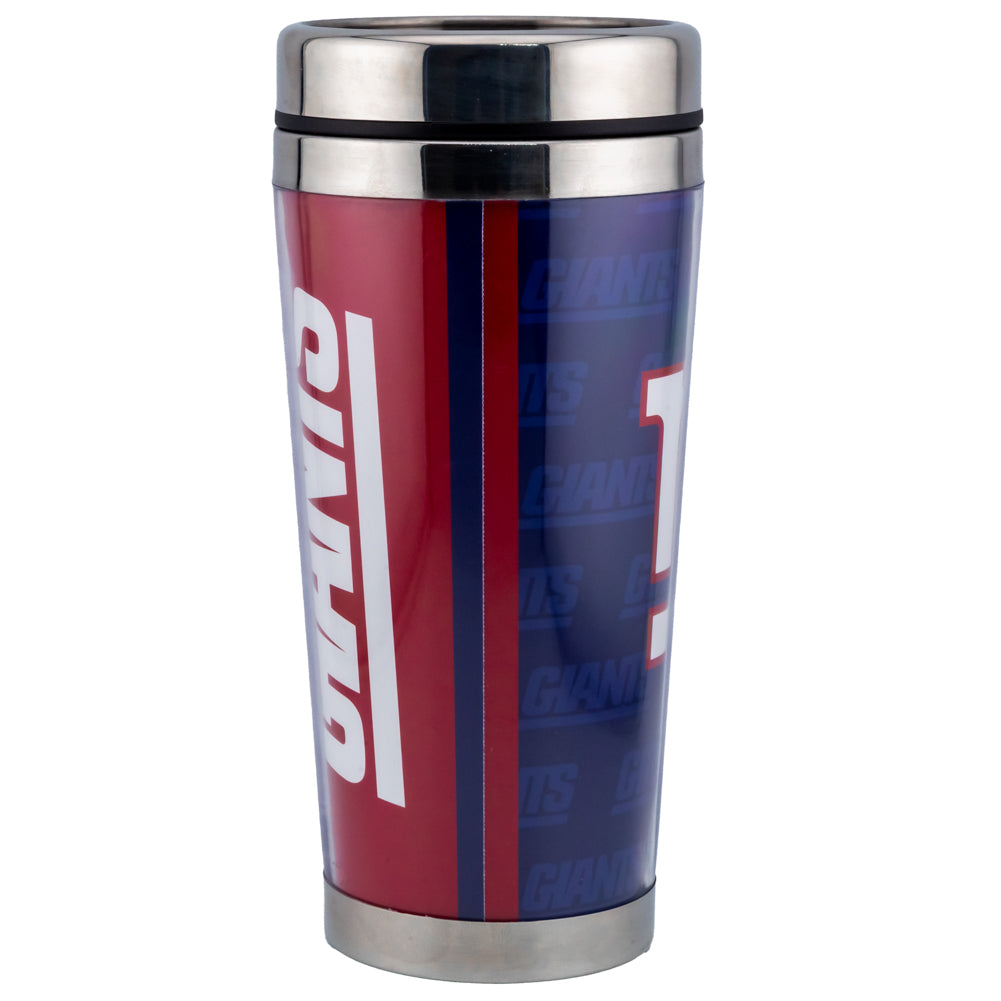 Official New York Giants Full Wrap Travel Mug