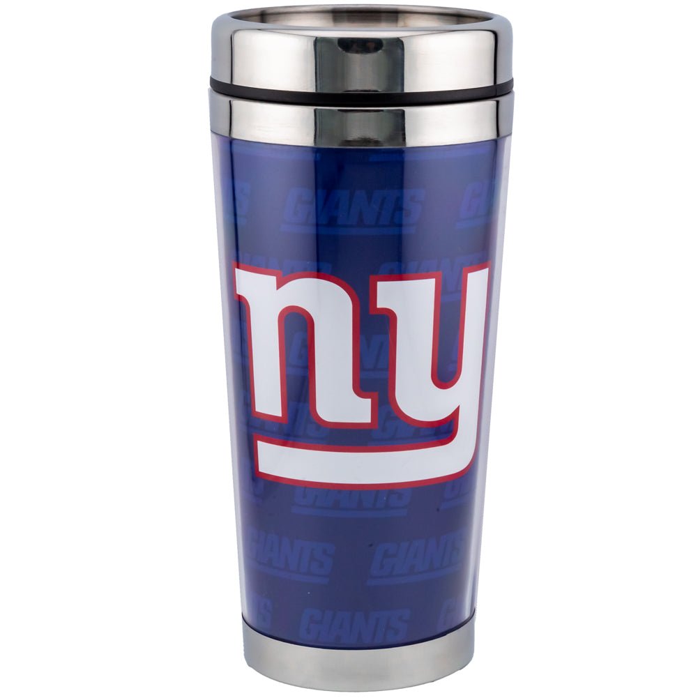 Official New York Giants Full Wrap Travel Mug