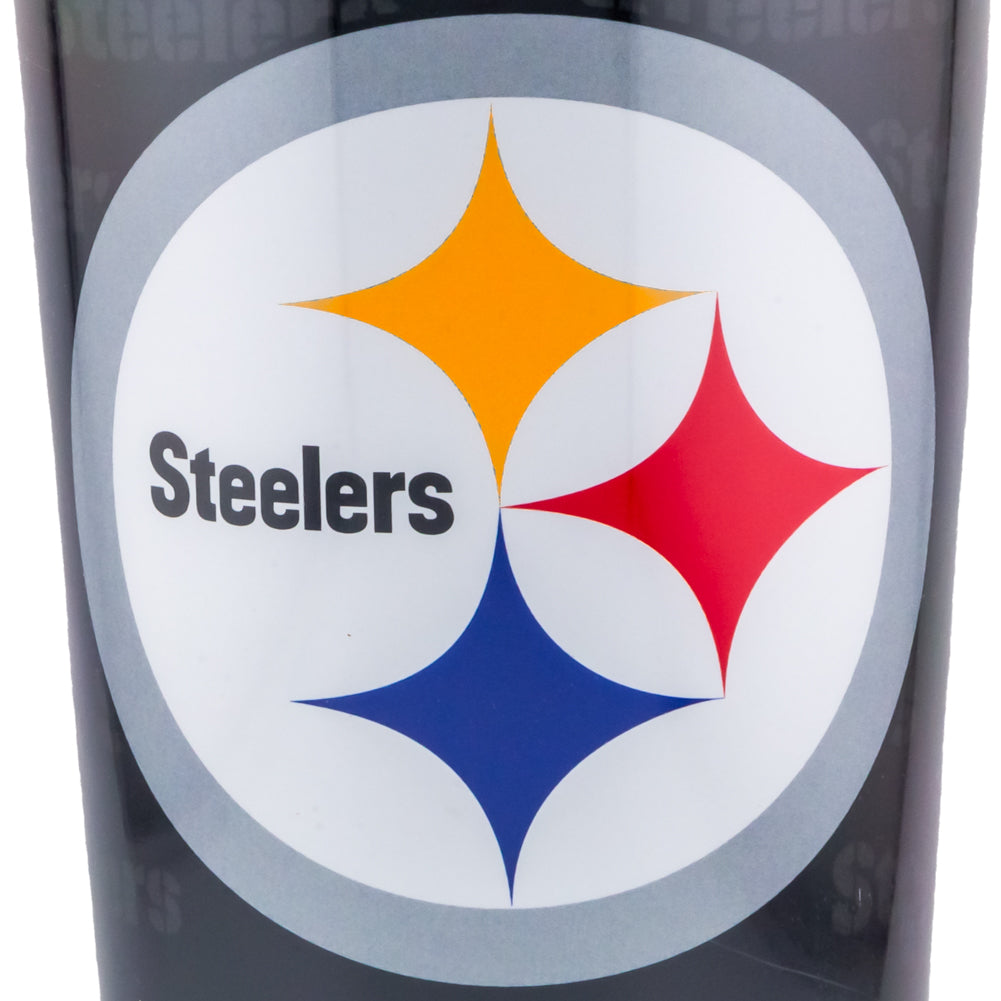 Official Pittsburgh Steelers Full Wrap Travel Mug