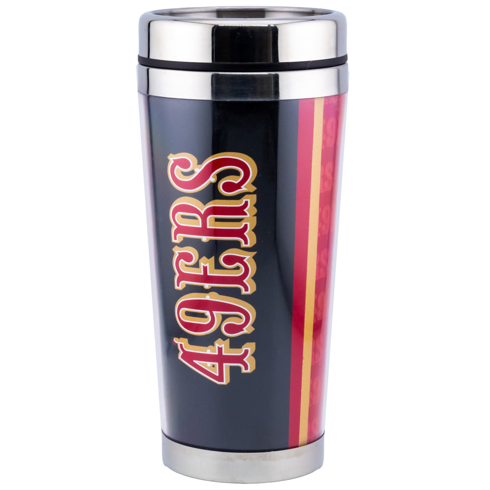 Official San Francisco 49ers Full Wrap Travel Mug