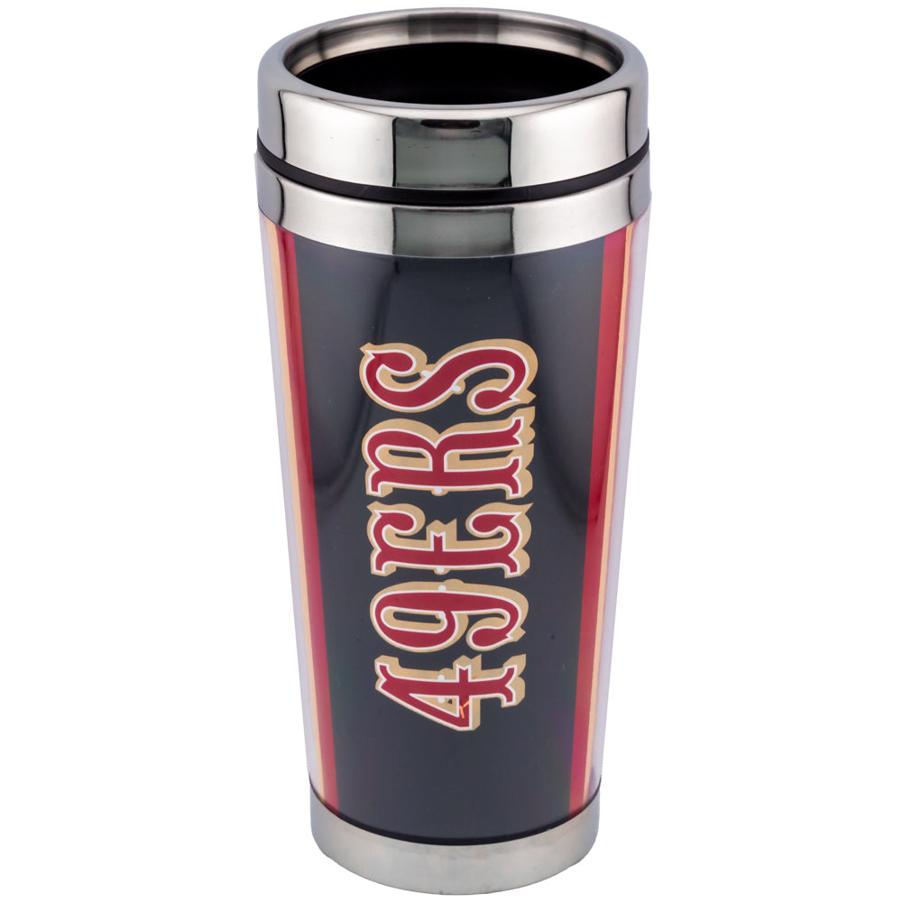 Official San Francisco 49ers Full Wrap Travel Mug