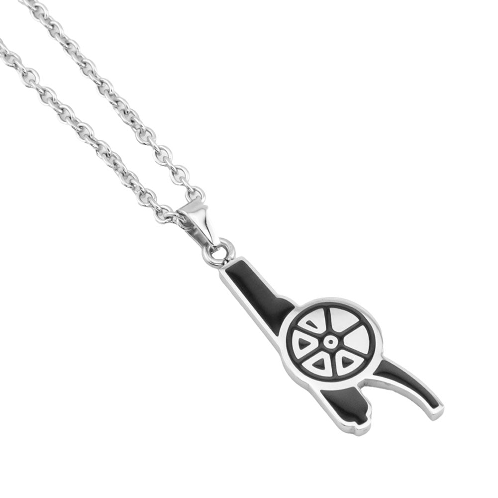 Official Arsenal FC Colour Cannon Pendant & Chain