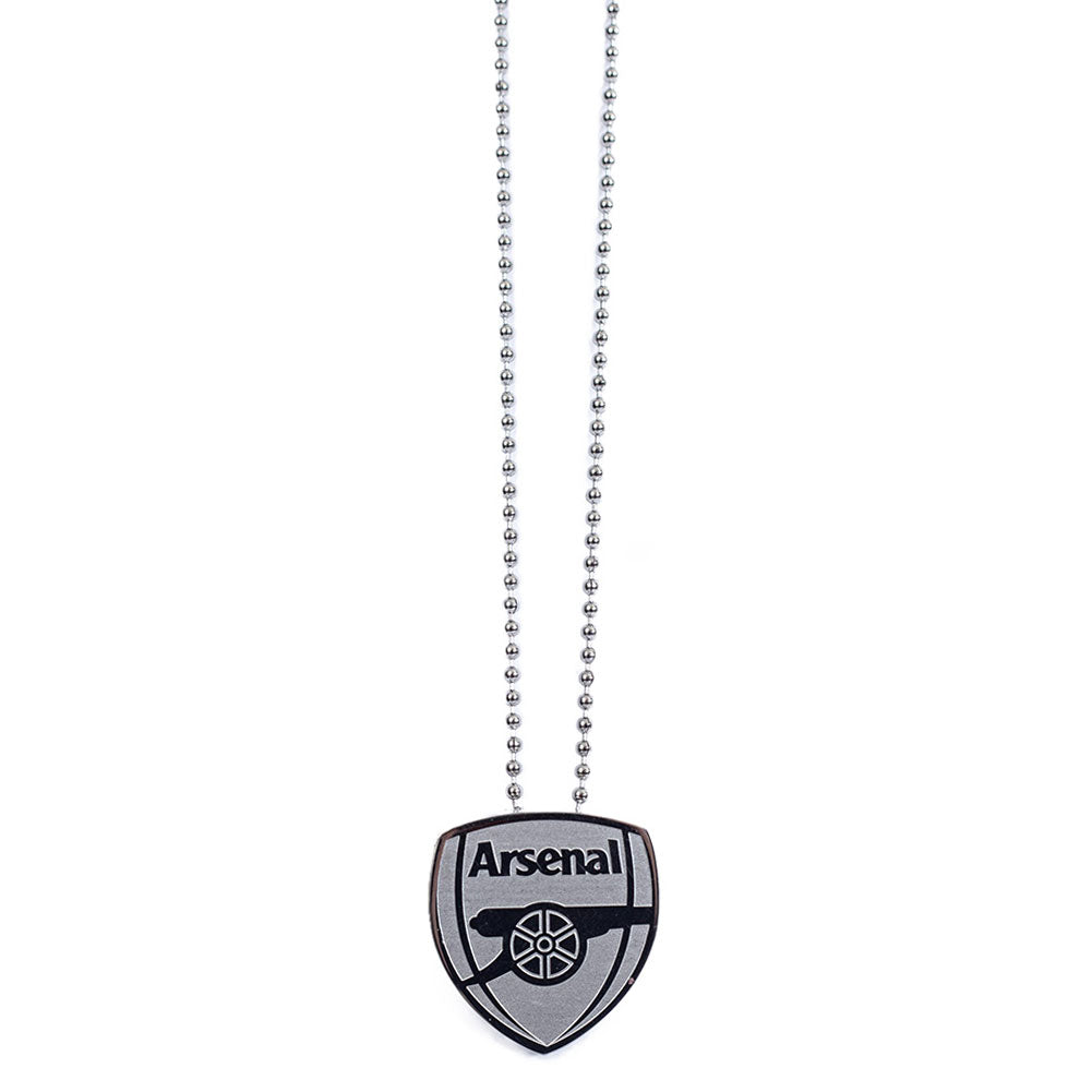 Official Arsenal FC Stainless Steel Large Pendant & Chain