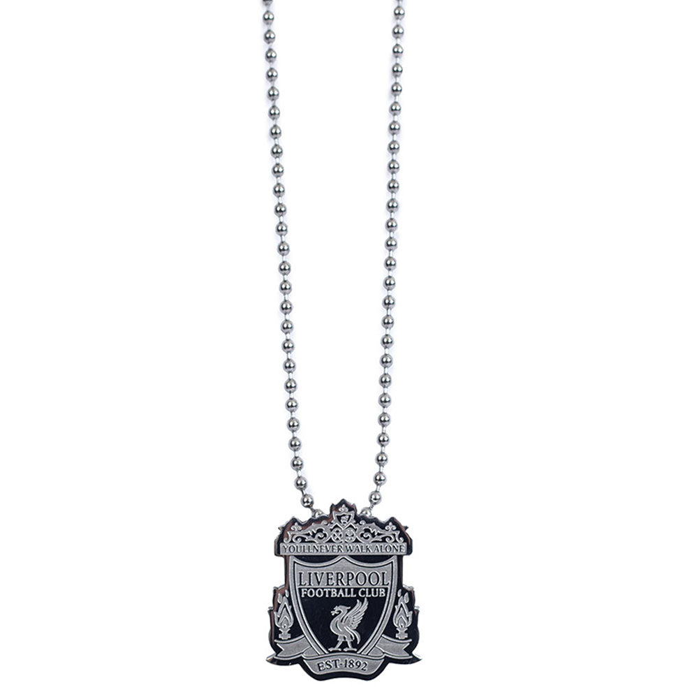 Official Liverpool FC Stainless Steel Large Pendant & Chain