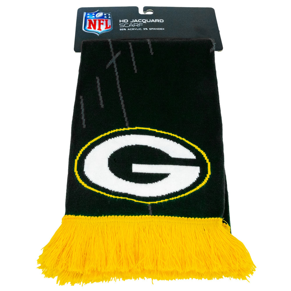 Official Green Bay Packers HD Jacquard Scarf