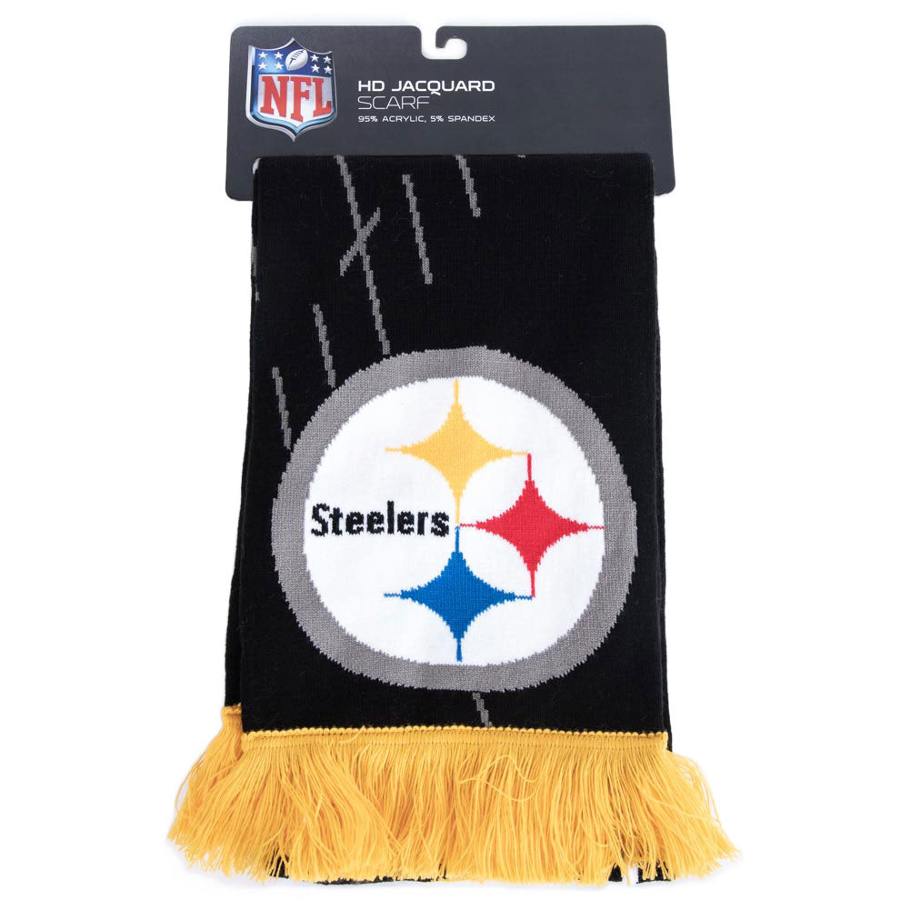 Official Pittsburgh Steelers HD Jacquard Scarf