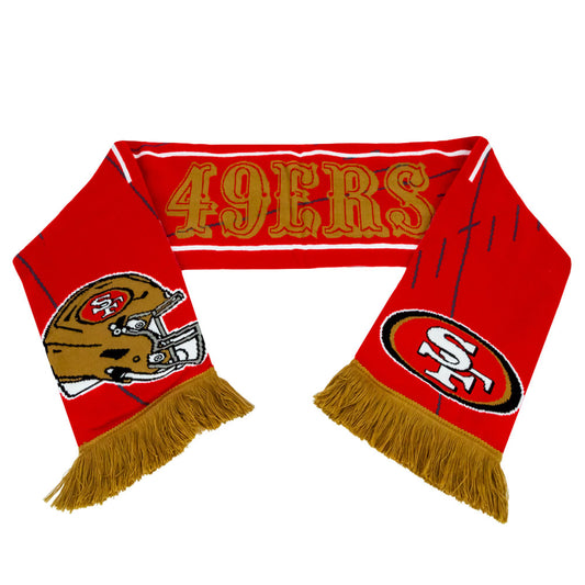 Official San Francisco 49ers HD Jacquard Scarf