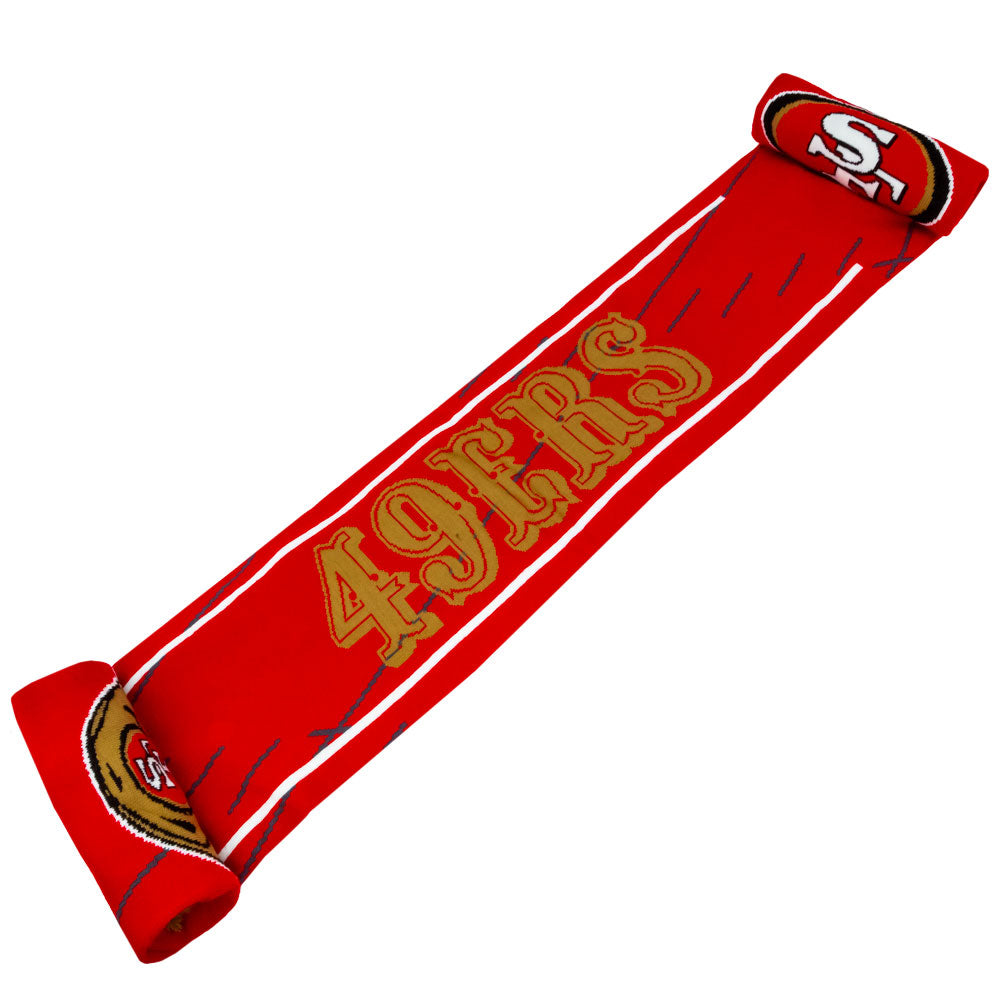 Official San Francisco 49ers HD Jacquard Scarf